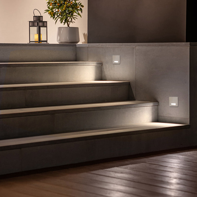 Ronvde – Applique murale encastrée carrée LED moderne et minimaliste 1 lumière