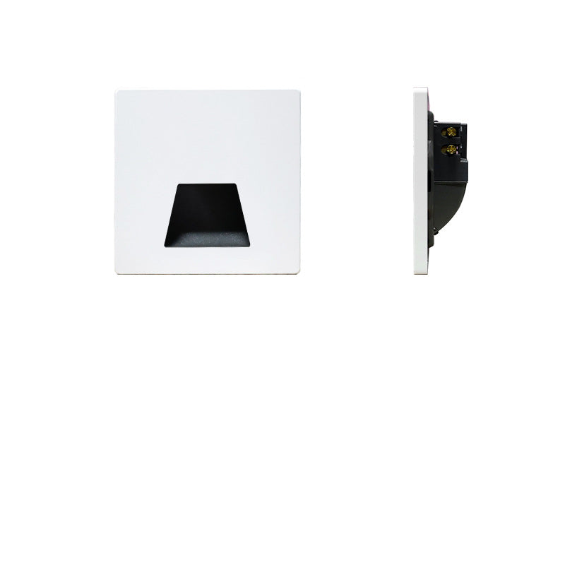 Ronvde – Applique murale encastrée carrée LED moderne et minimaliste 1 lumière