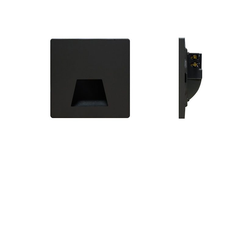 Ronvde – Applique murale encastrée carrée LED moderne et minimaliste 1 lumière