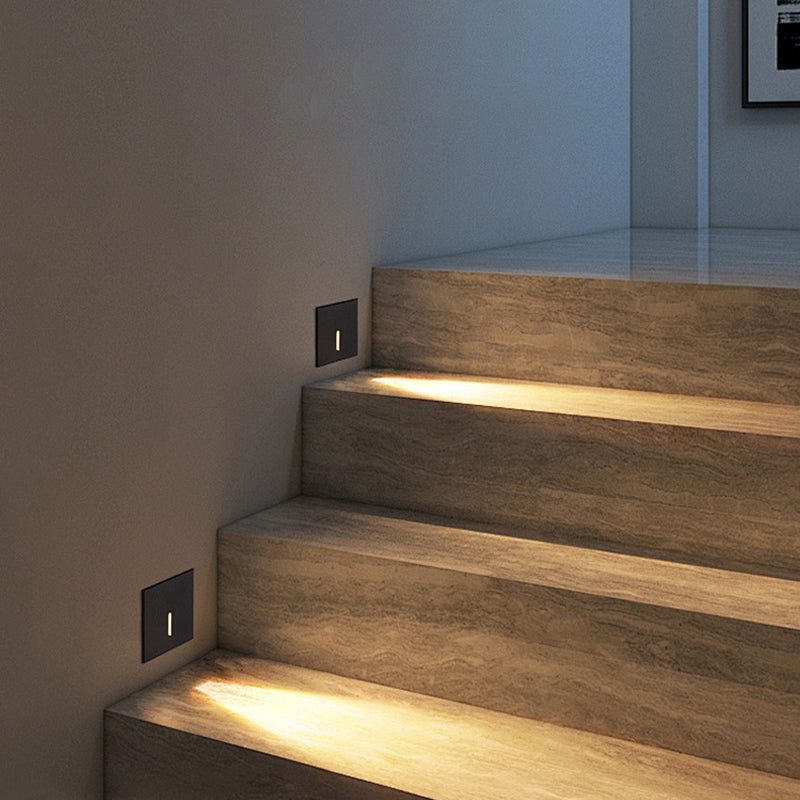 Ronvde – Applique murale encastrée carrée LED moderne et minimaliste 1 lumière