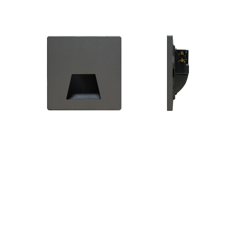 Ronvde – Applique murale encastrée carrée LED moderne et minimaliste 1 lumière