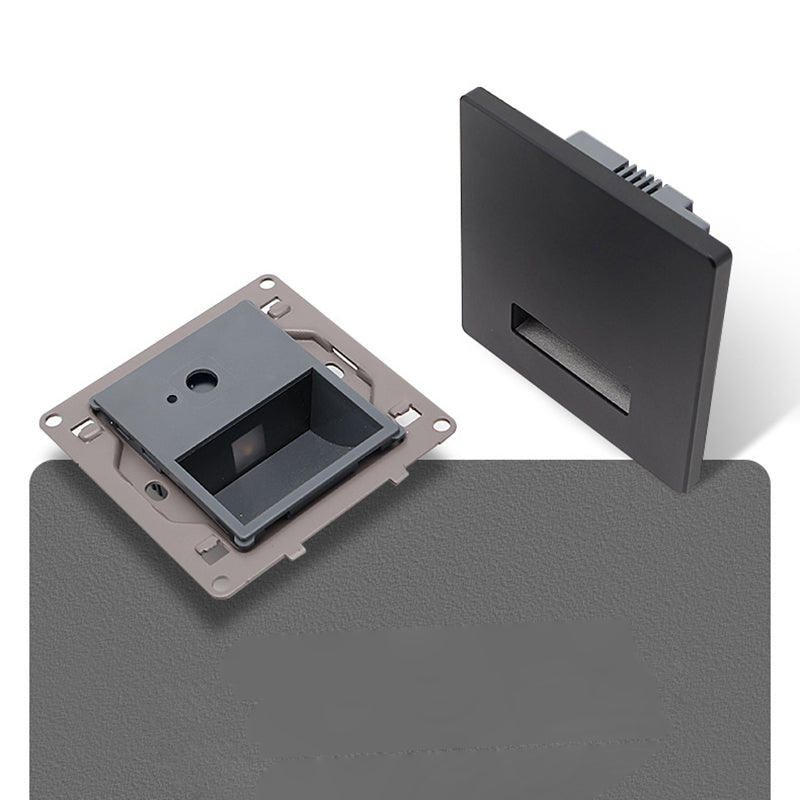Ronvde – Applique murale encastrée carrée LED moderne et minimaliste 1 lumière