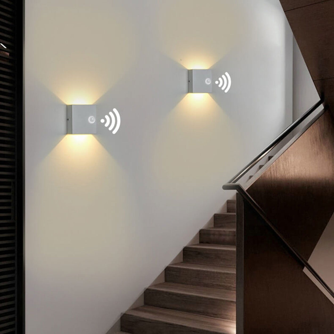 Velorien – Modern minimalista négyzet alakú LED fali lámpa, 1 izzóval