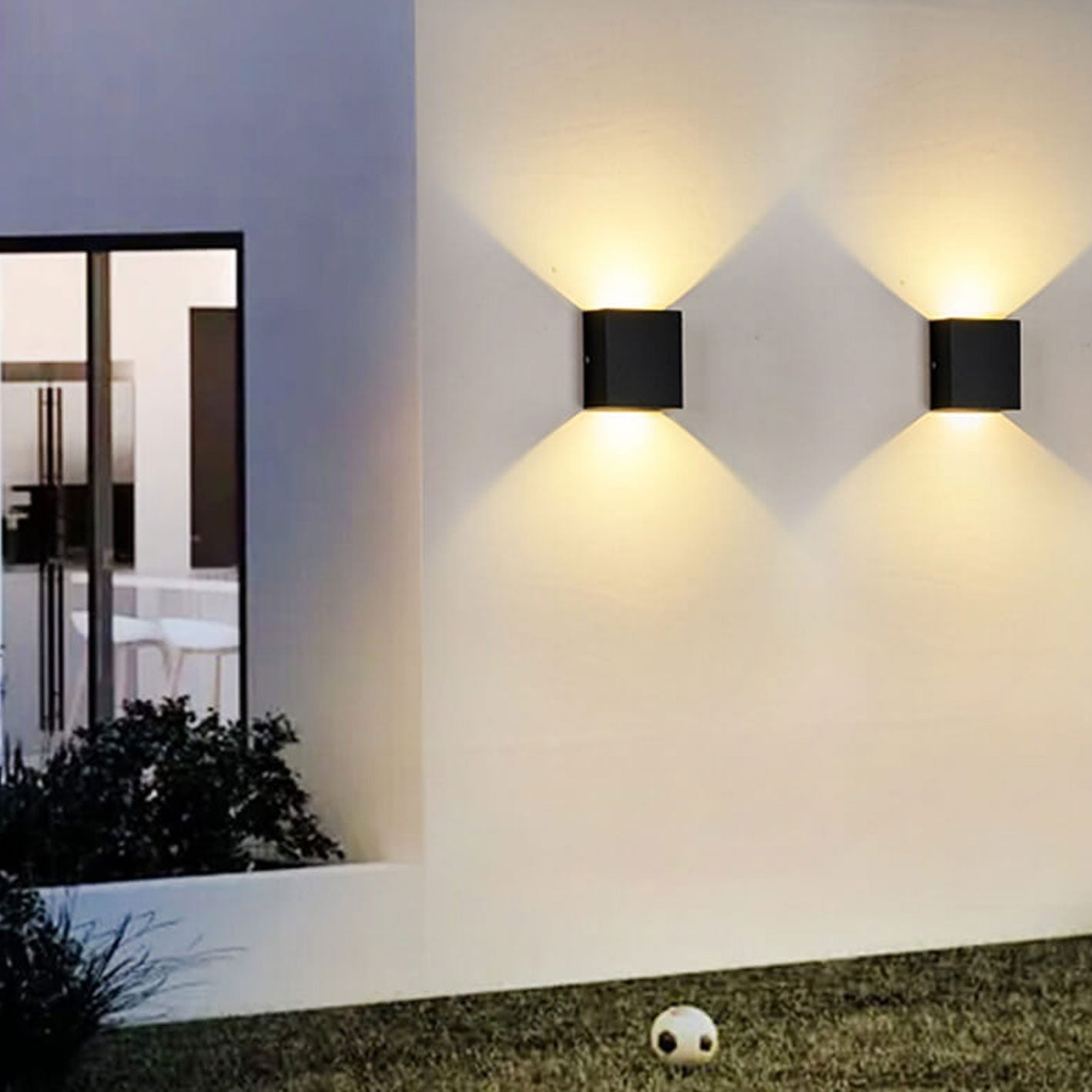 Velorien – Modern minimalista négyzet alakú LED fali lámpa, 1 izzóval