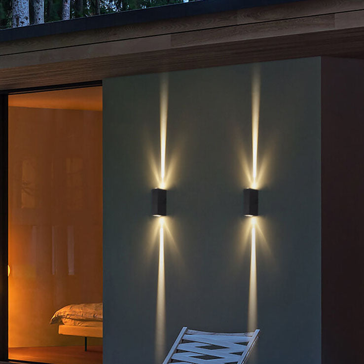 Bremora – Applique murale LED rectangulaire moderne à 2 lampes