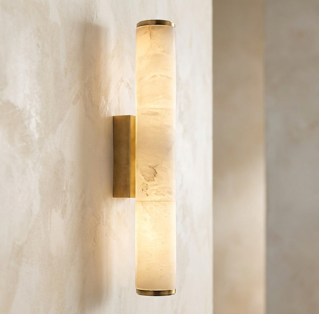 Cavira – Moderní nástěnná lampa ve stylu mramoru
