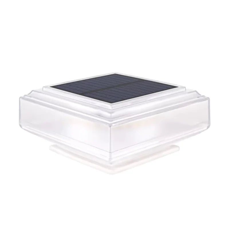 Solvyn – Moderne solcelledrevet LED-gulvlampe kvadratisk