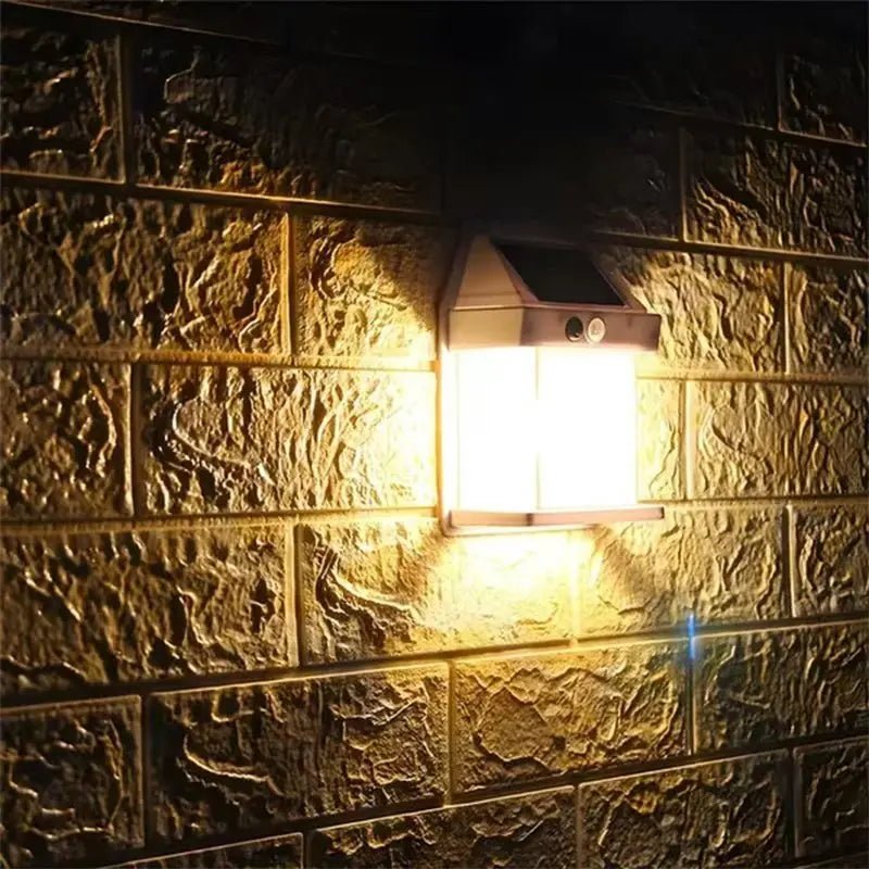 Colvix – Applique murale solaire LED carrée moderne 1 lumière