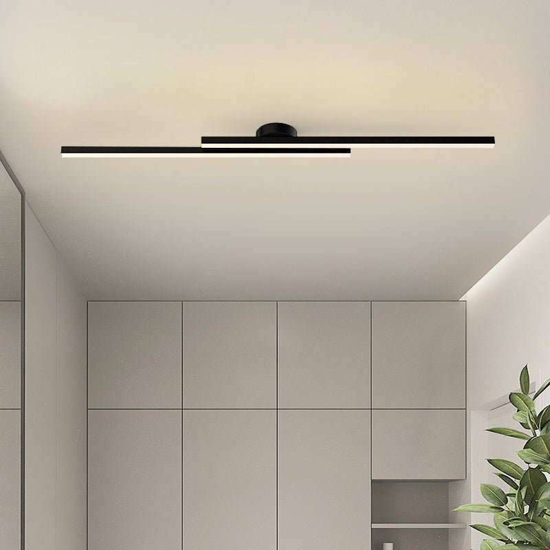 Cavien – Lámpara de Techo LED Lineal de Aluminio Ultrafina