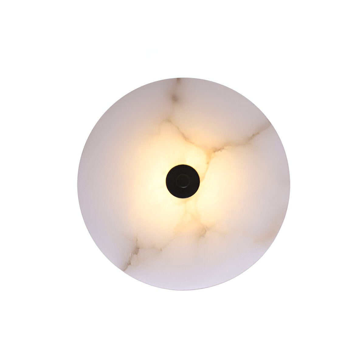 Luxbara – Modern Luxury Round Marble Alabaster Wall Light