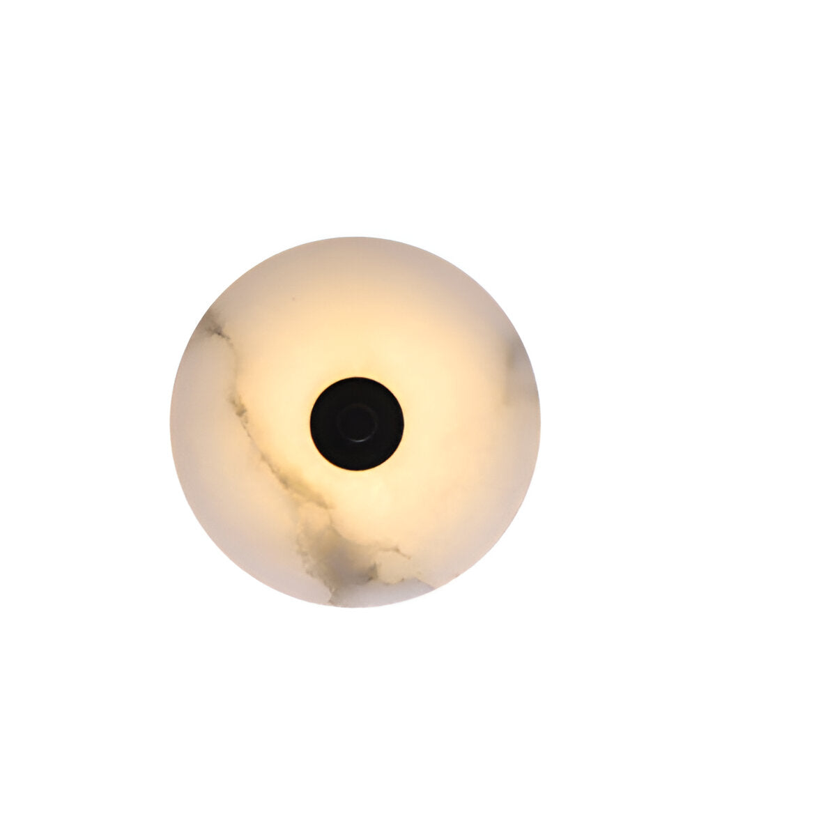 Luxbara – Modern Luxury Round Marble Alabaster Wall Light