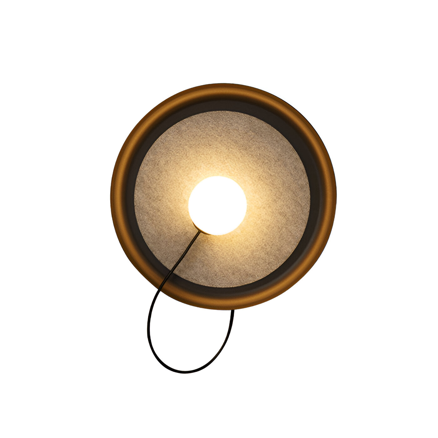 Cirvalis – Lámpara de pared circular de hierro ajustable nórdica