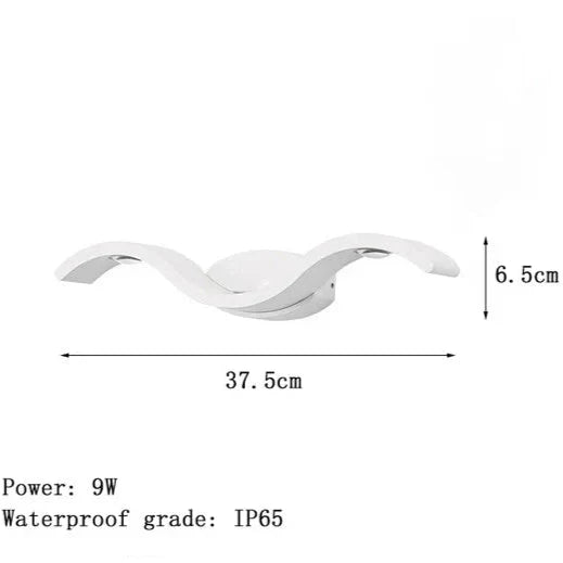 Lunvare - Lampada Moderna Impermeabile IP65 per Esterni