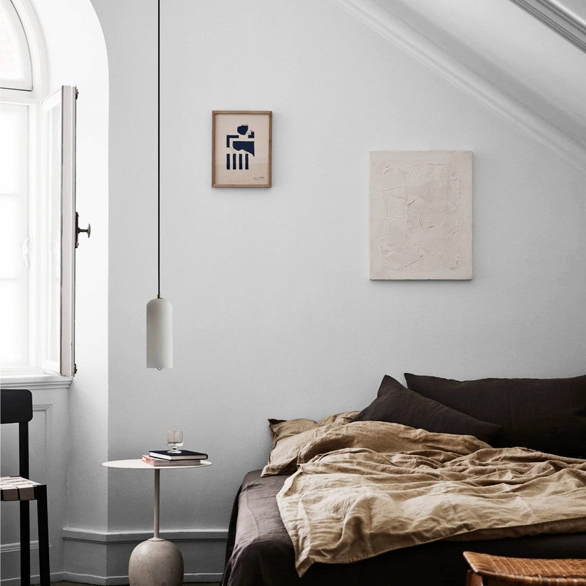 Virellan - Suspension en albâtre nordique moderne