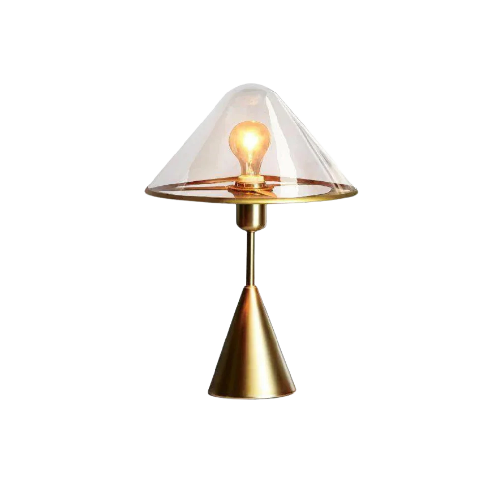 Gildorra – Lampe de table Délice de Champignon Doré