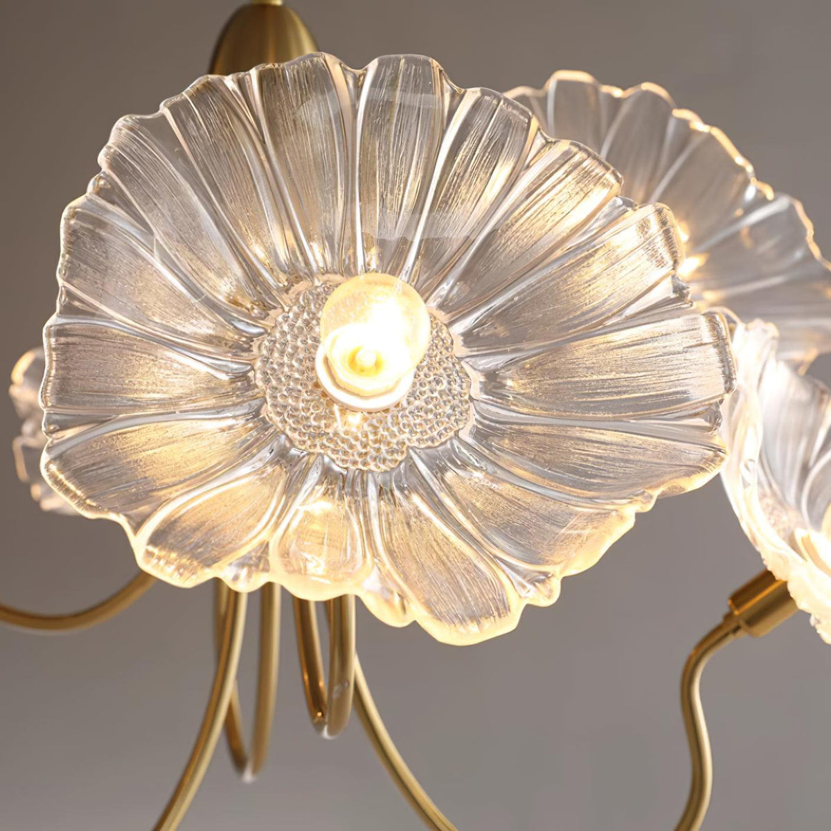 Aloura – Blossom of Light Glass Chandelier