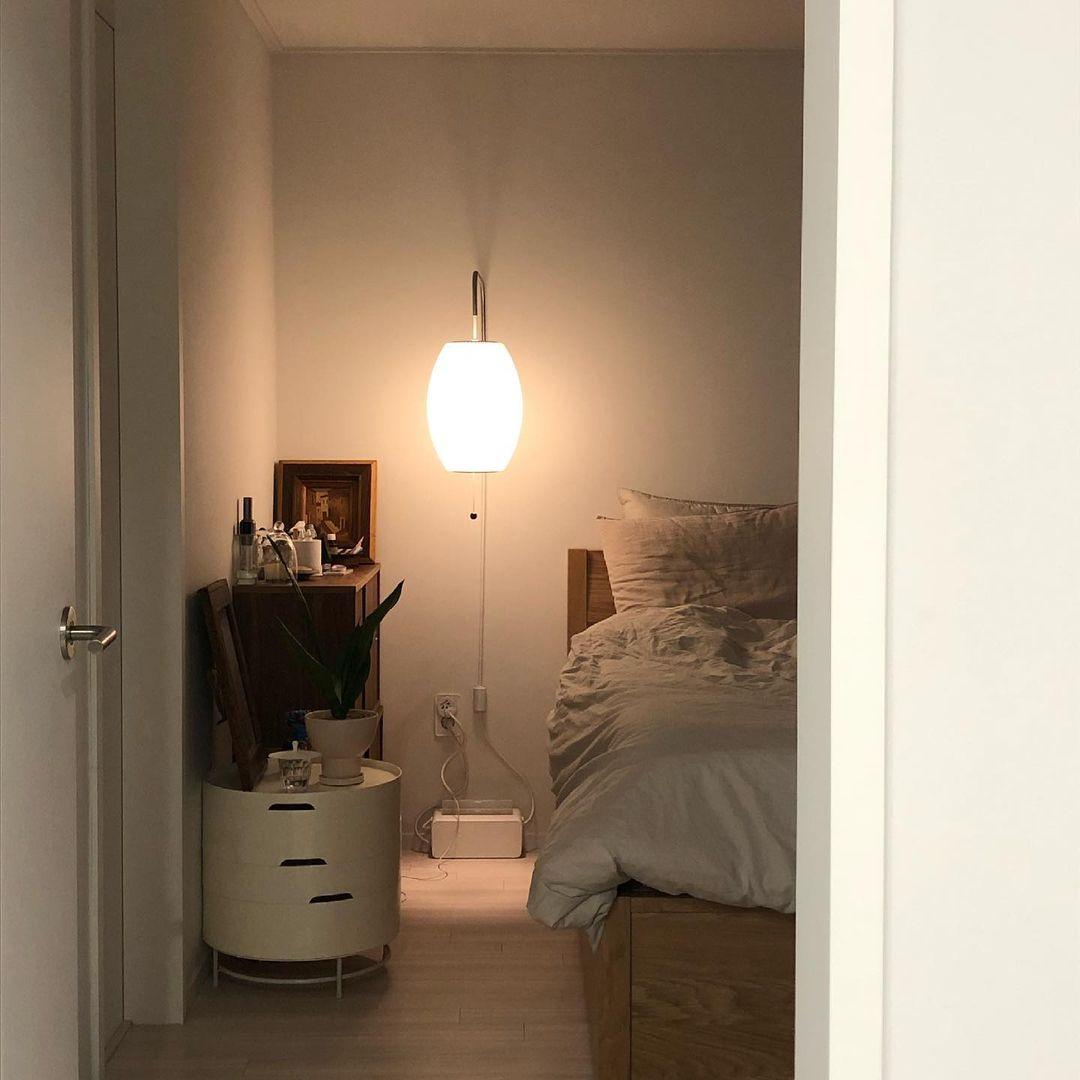 Norvane – nástěnná lampa z ořechového dřeva a kovu ve stylu poloviny století, E26 E27, vnitřní osvětlení
