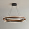 Nisora - Double Ring LED Glow Chandelier