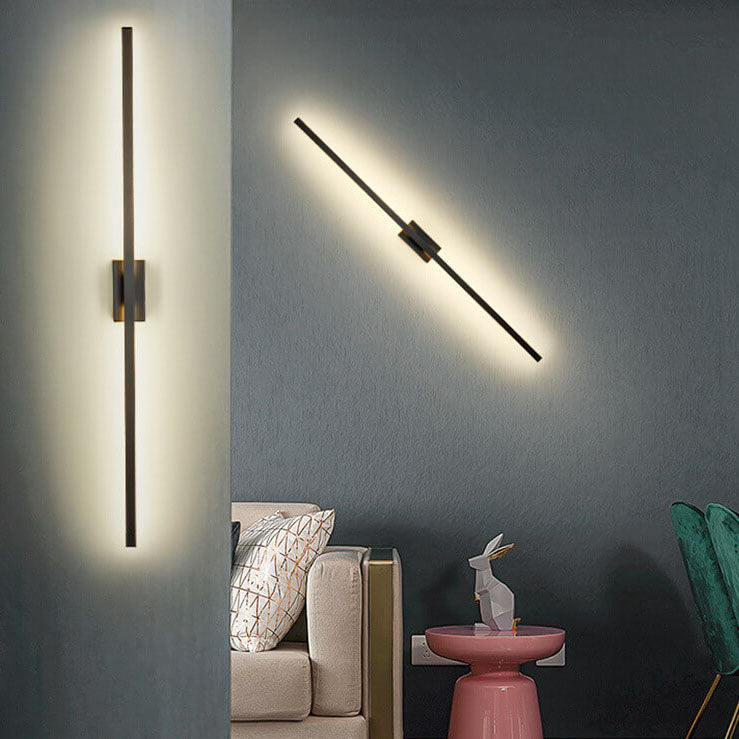 Adorin – Applique murale linéaire LED minimaliste nordique 1 lumière