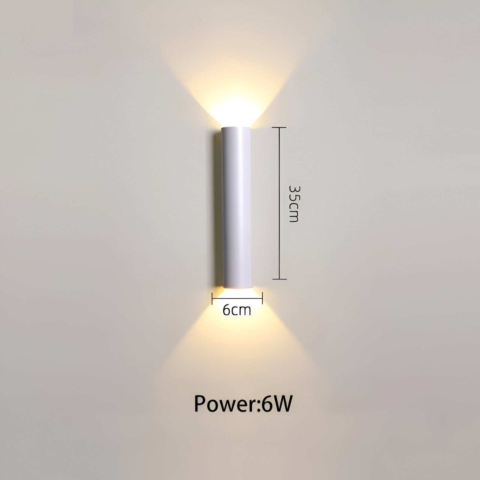 Tubilyn – Nordic Aluminum Long Tube Wall Light