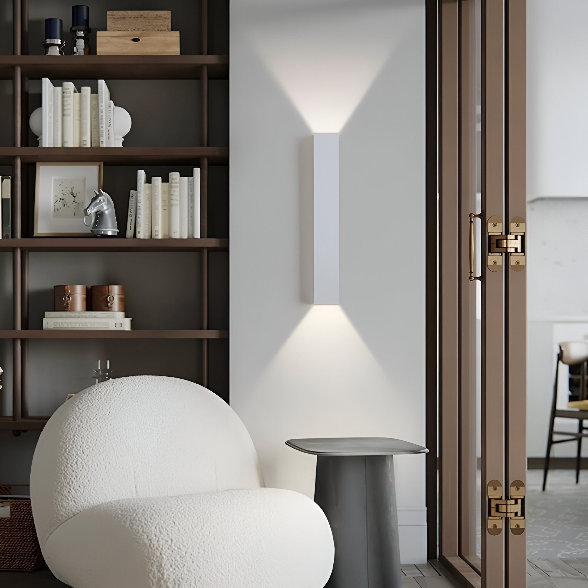 Rectanova – Nordisk Aluminium Rektangulær Linje Væglampe