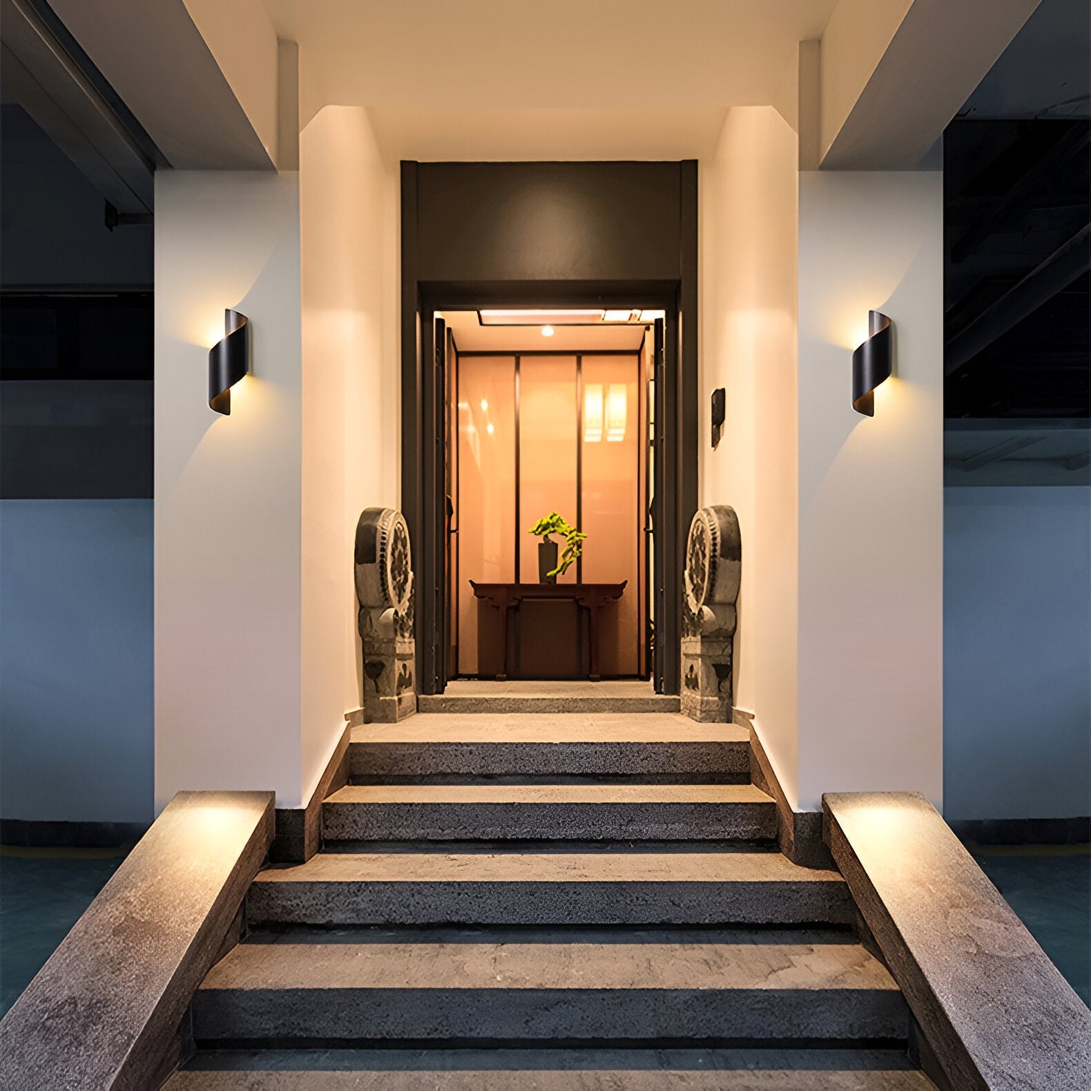 Aluwelle – Nordic Aluminum Wave Wrap Wall Light