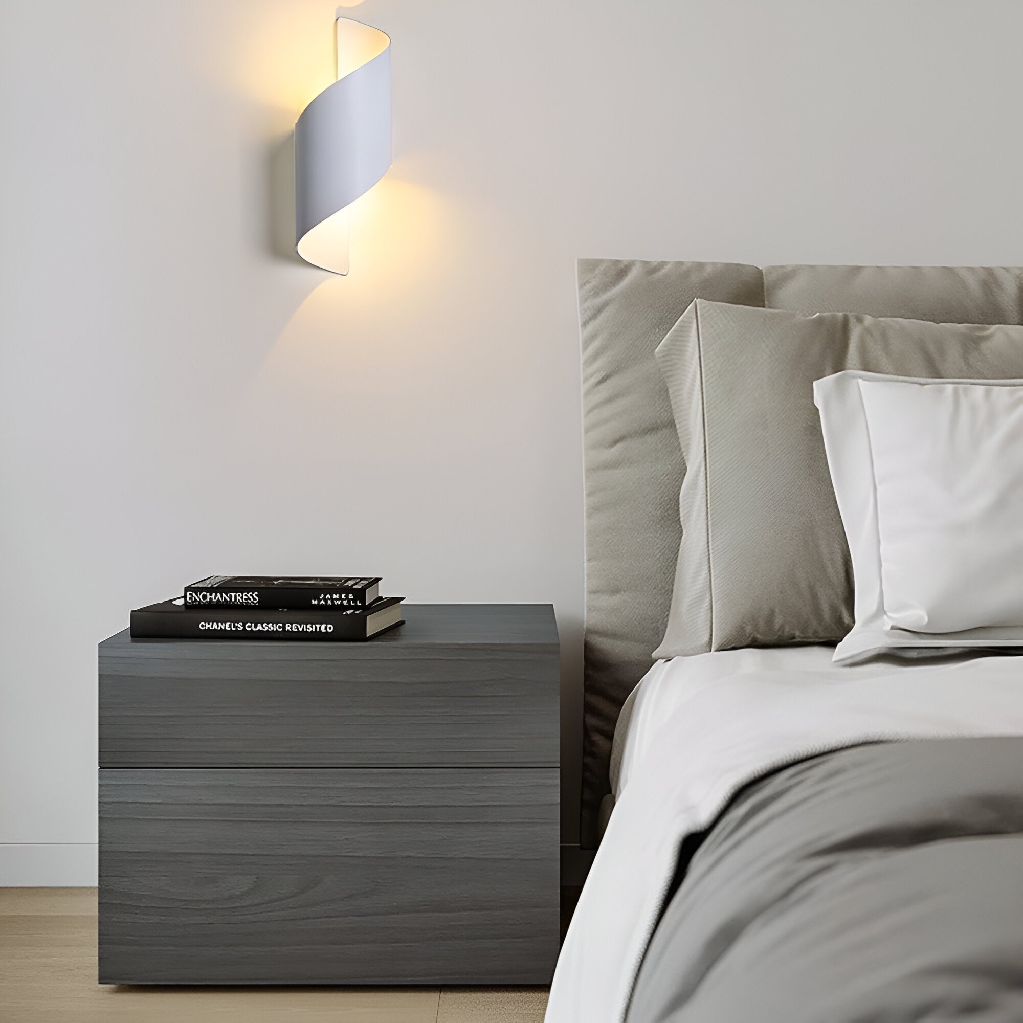 Aluwelle – Nordic Aluminum Wave Wrap Wall Light