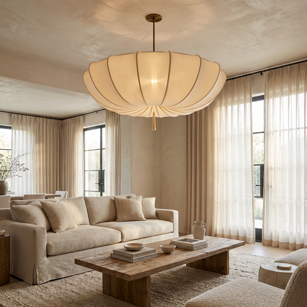 Colvain - Nordic Fabric Wabi Sabi Chandelier