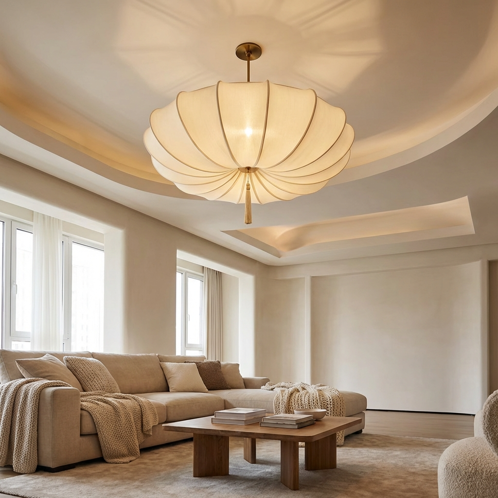 Colvain - Nordic Fabric Wabi Sabi Chandelier