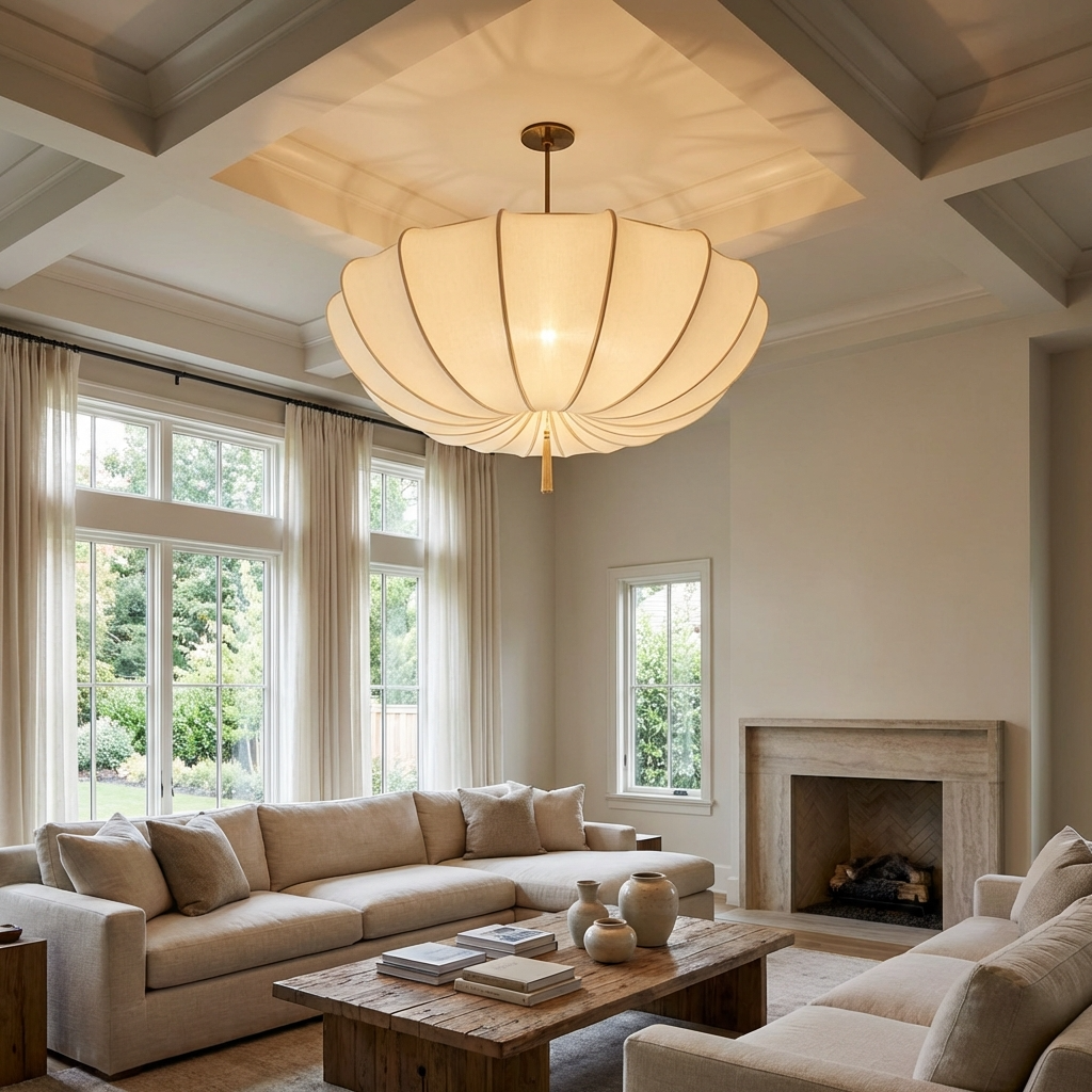 Colvain - Nordic Fabric Wabi Sabi Chandelier