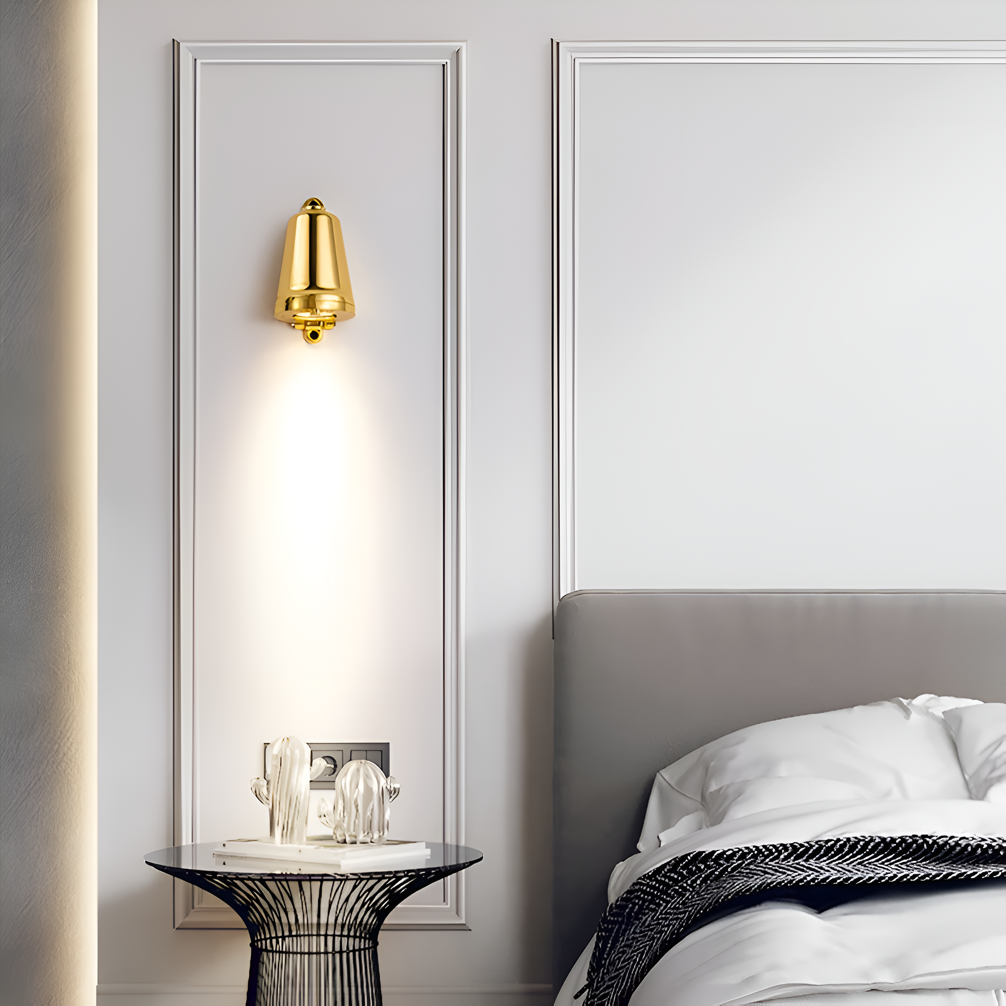 Norellix - Applique murale extérieure étanche minimaliste à DEL nordique