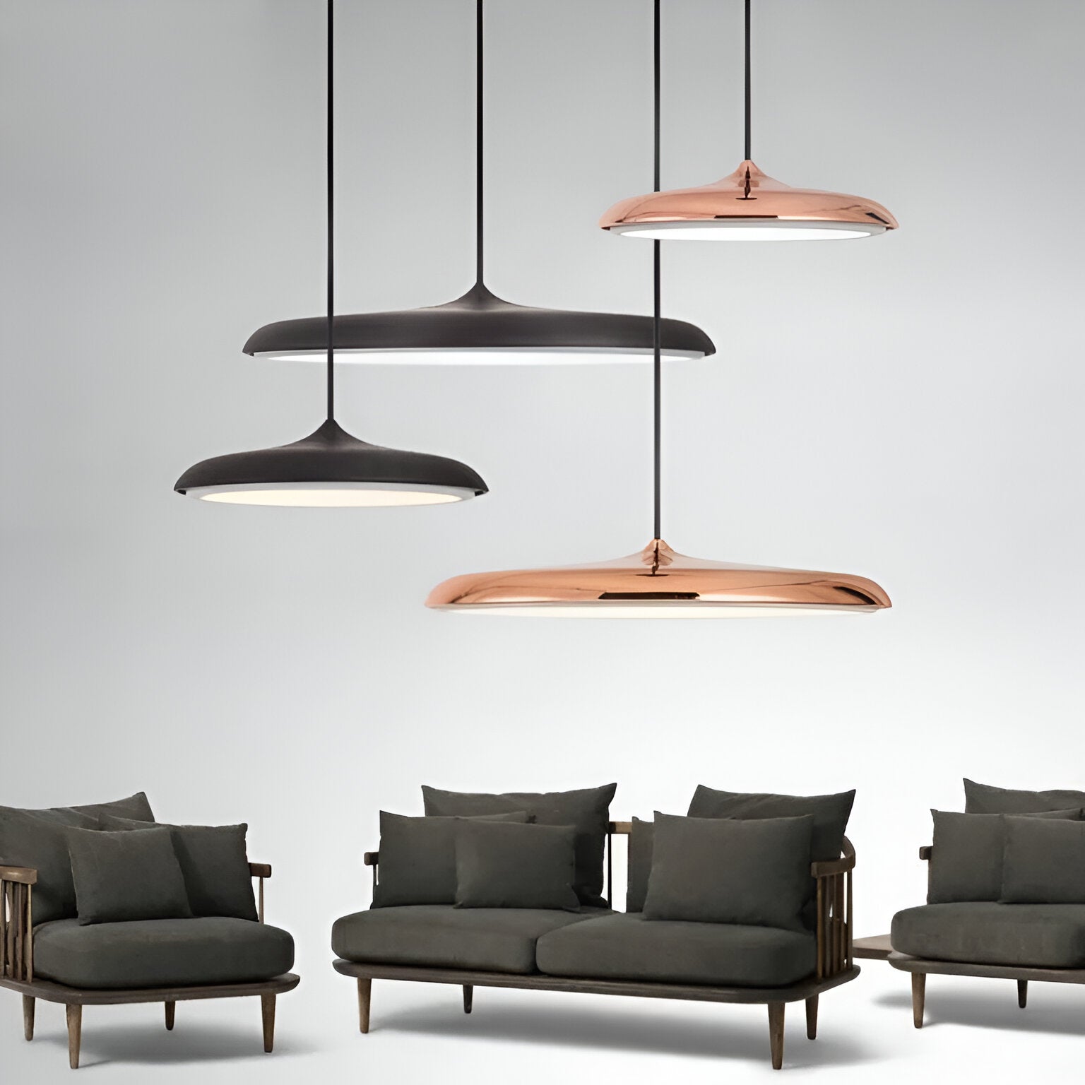 Orvion - Nordic Modern Flying Saucer Pendant Light