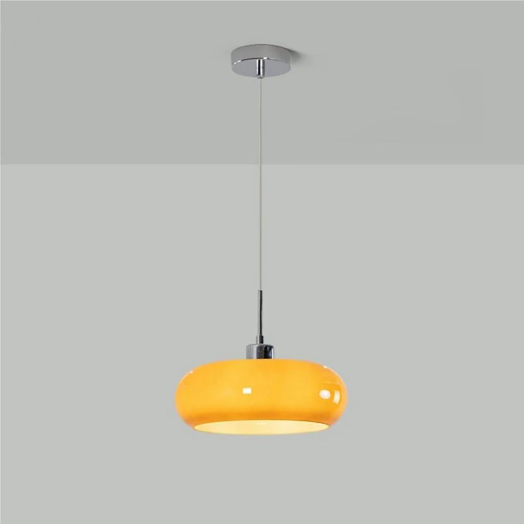 Neuvina – Bauhaus Glass Pendant Light With Hand Blown Shade