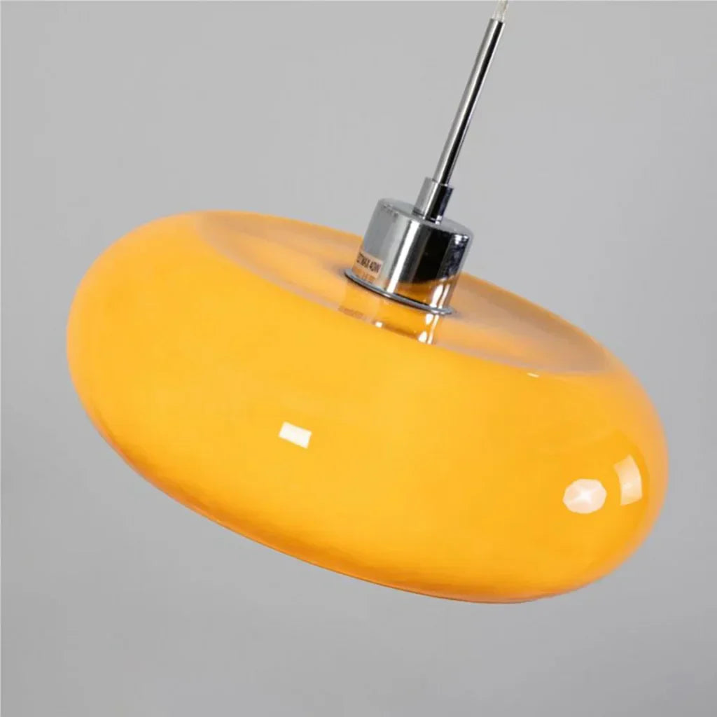 Neuvina – Bauhaus Glass Pendant Light With Hand Blown Shade