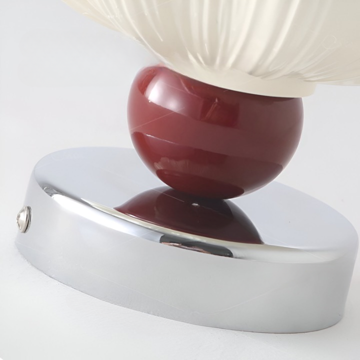 Petalara – Plafonnier crème à pétales rétro nordique