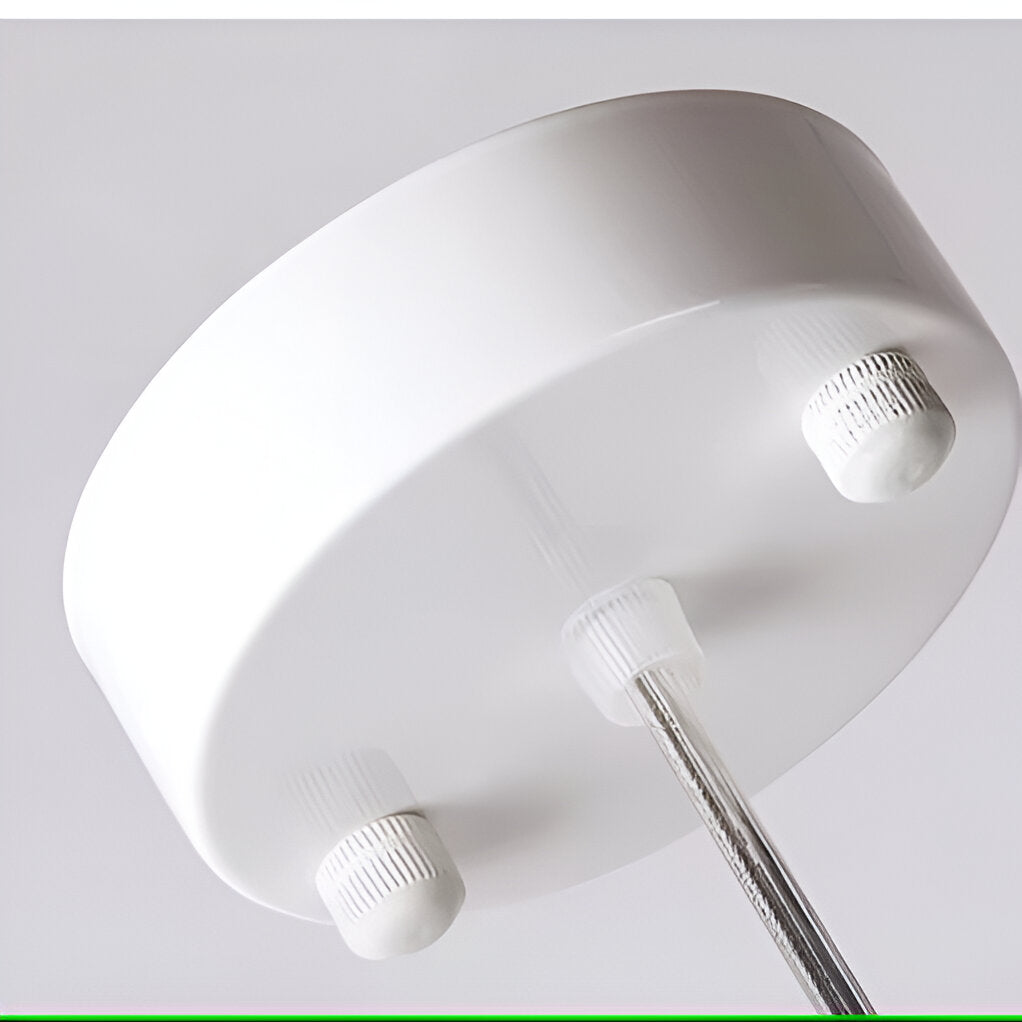 Lunorra - Lampadario Nordico Ispirato alla Luna, Ruotabile