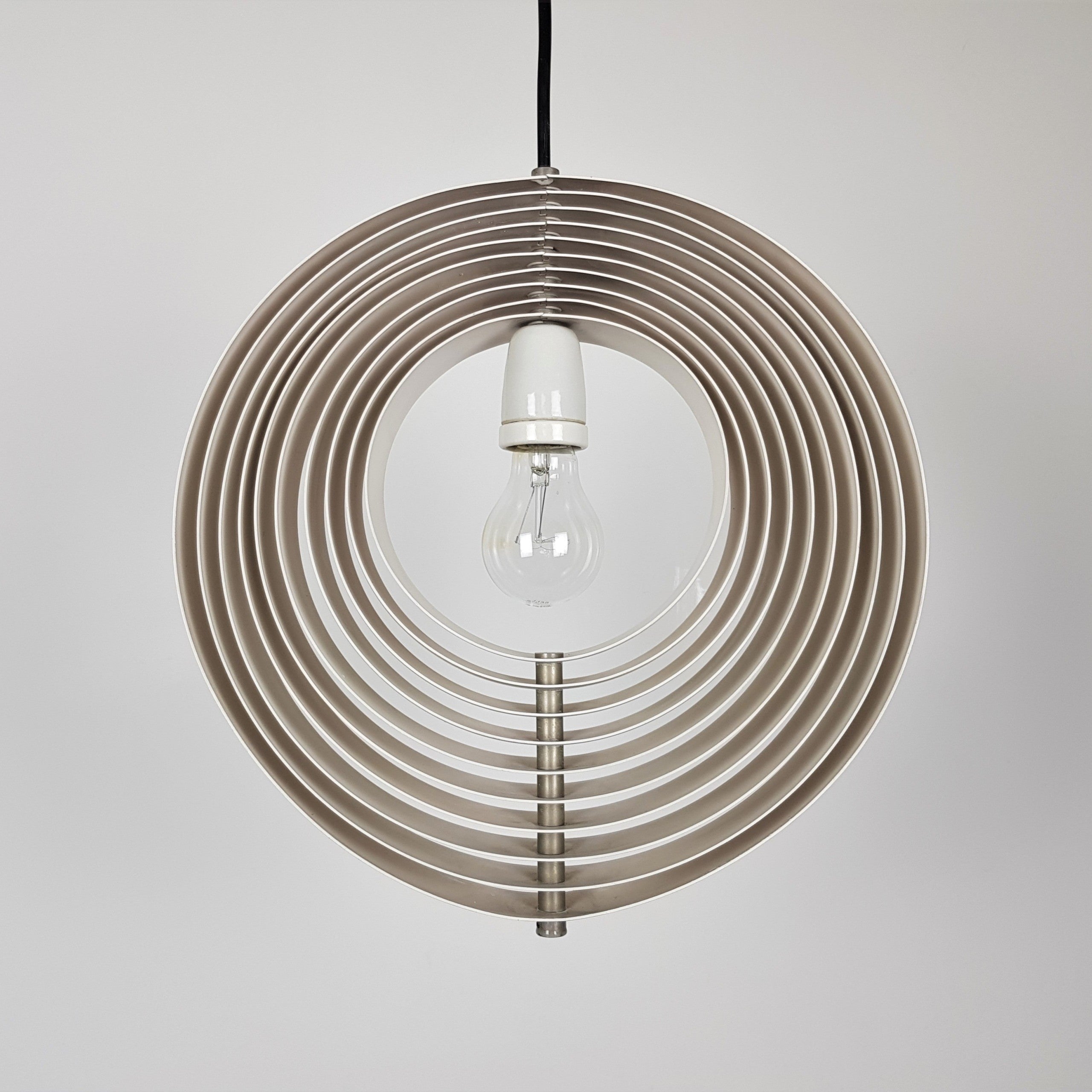 Lunorra - Lampadario Nordico Ispirato alla Luna, Ruotabile