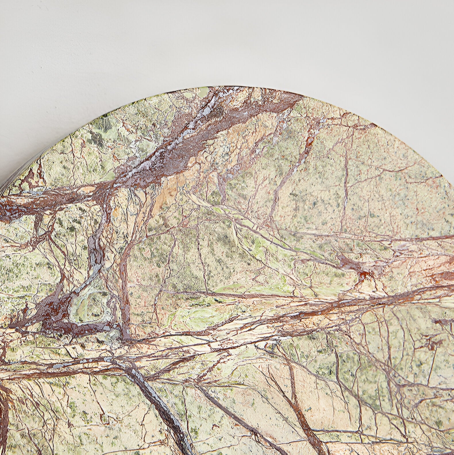 Marnelle - Nordic Round Marble Stone LED Wall Light