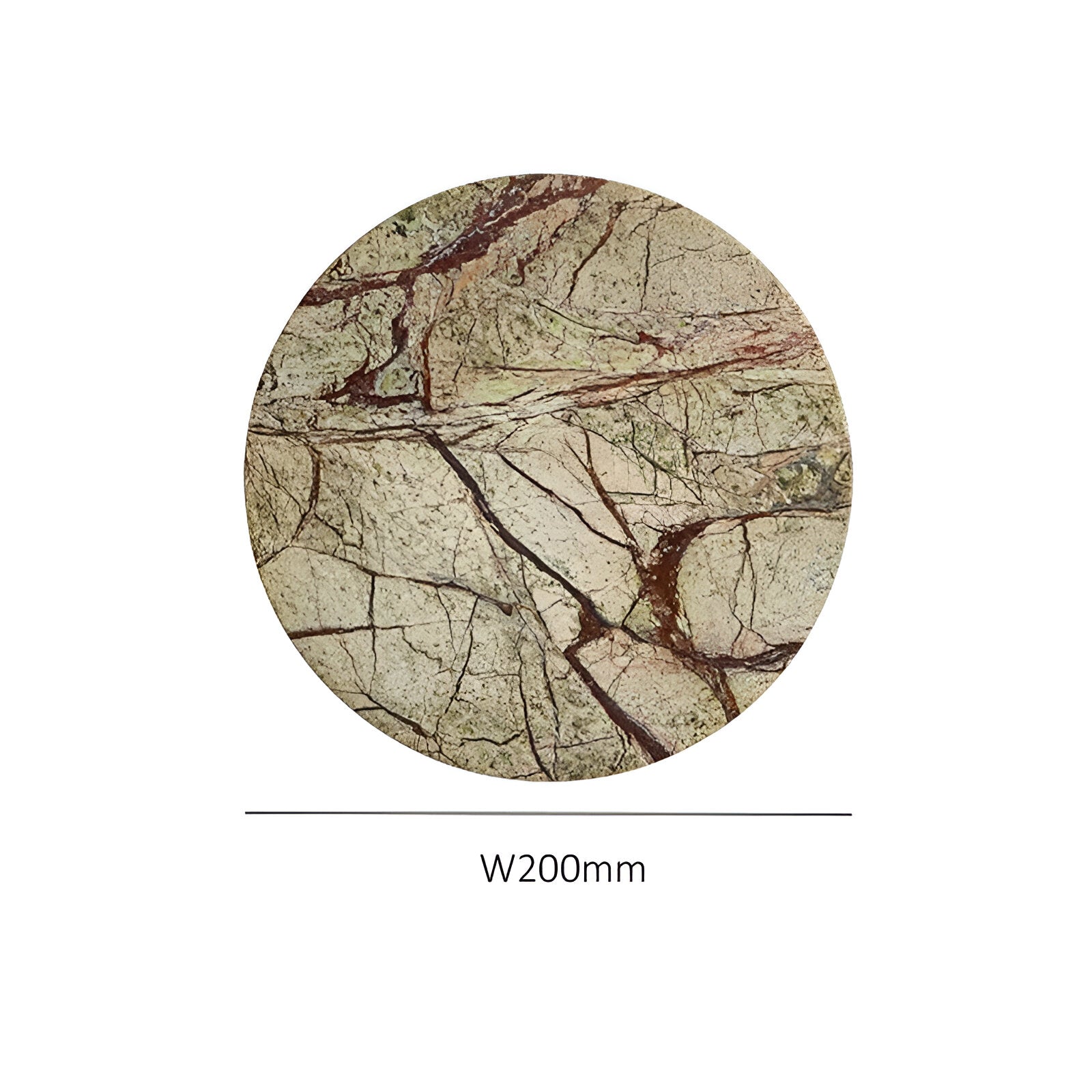 Marnelle - Nordic Round Marble Stone LED Wall Light