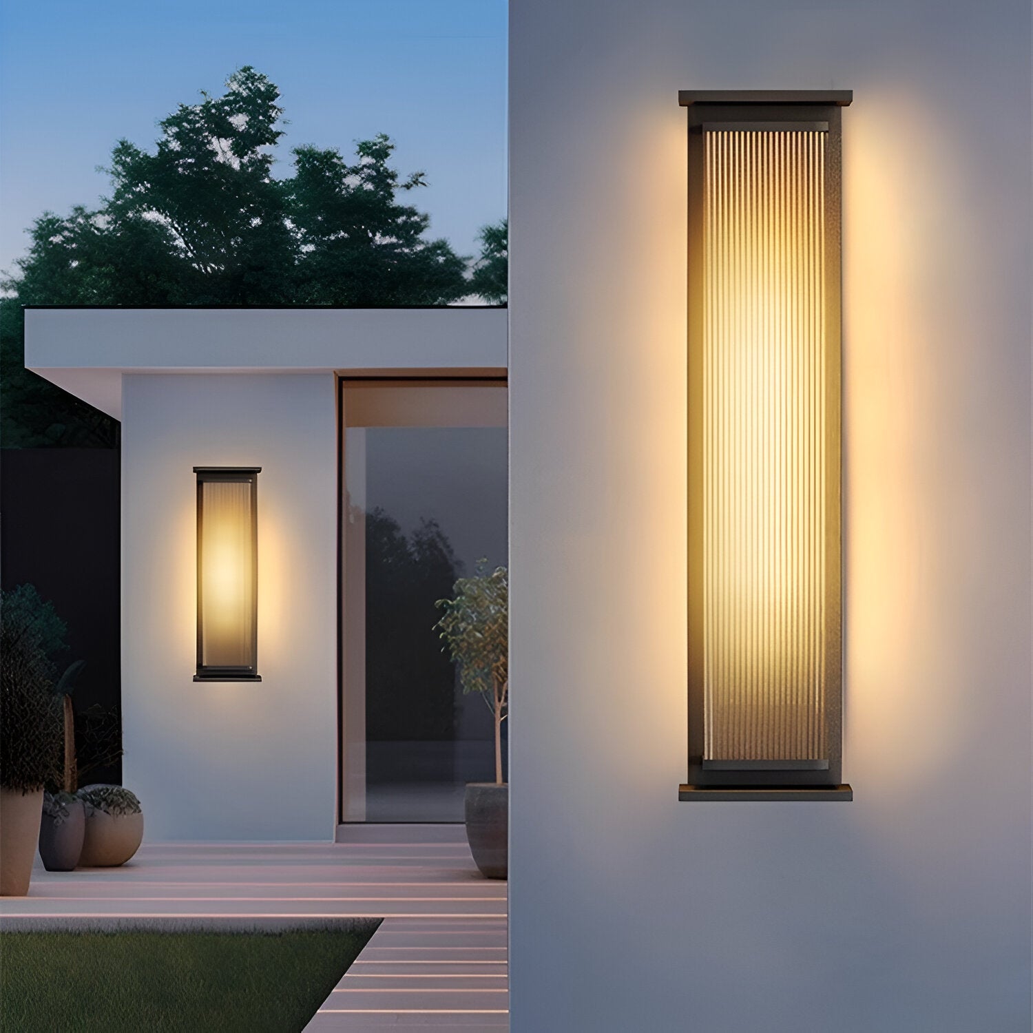 Zeori - Nordic Solar Stainless Steel IP54 Waterproof Outdoor Wall Light