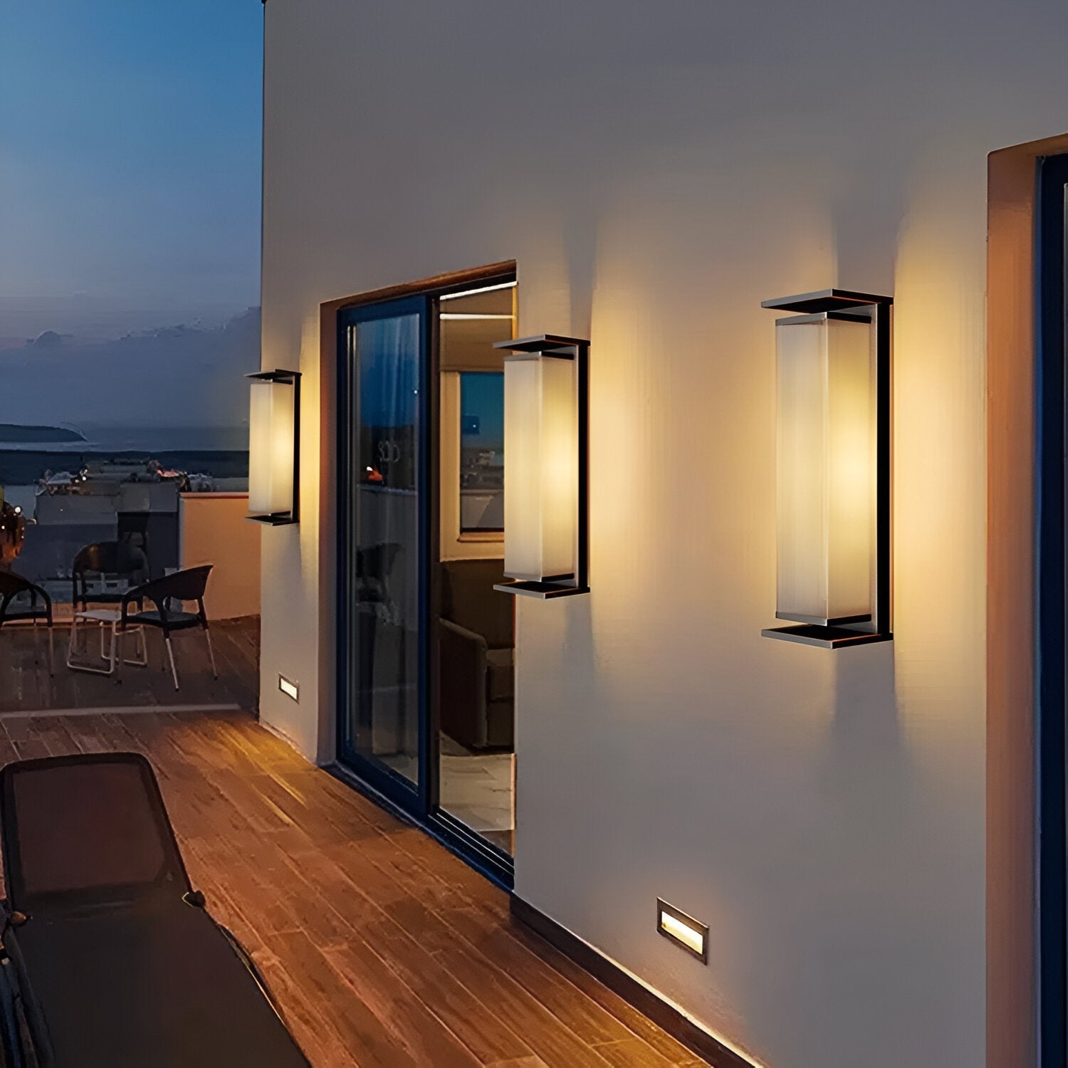 Zeori - Nordic Solar Stainless Steel IP54 Waterproof Outdoor Wall Light