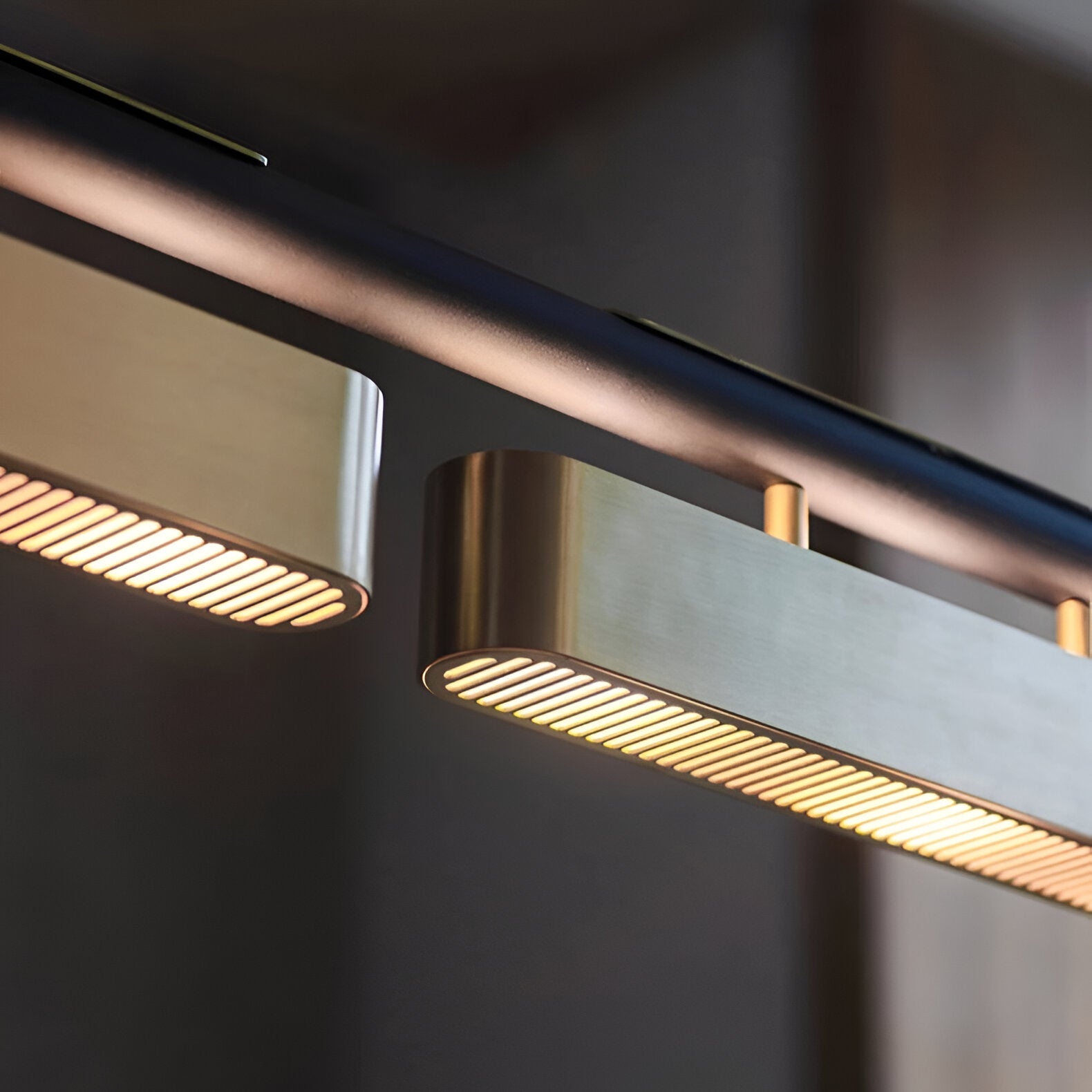 Evarin – Lampada a sospensione nordica in acciaio inox con luce a LED
