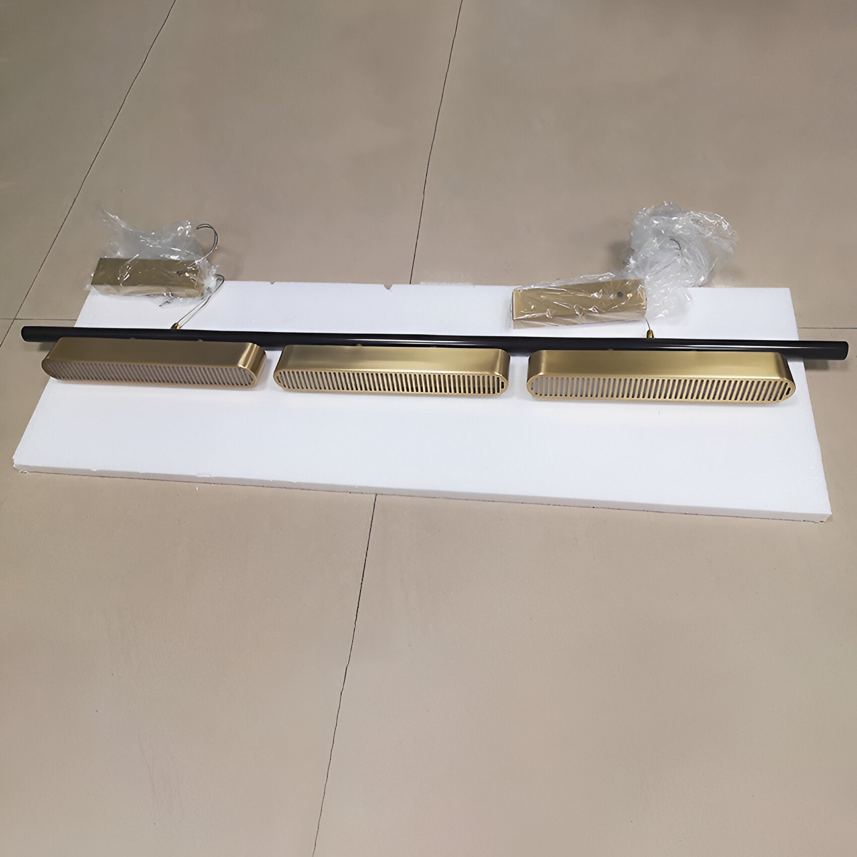 Evarin – Lampada a sospensione nordica in acciaio inox con luce a LED