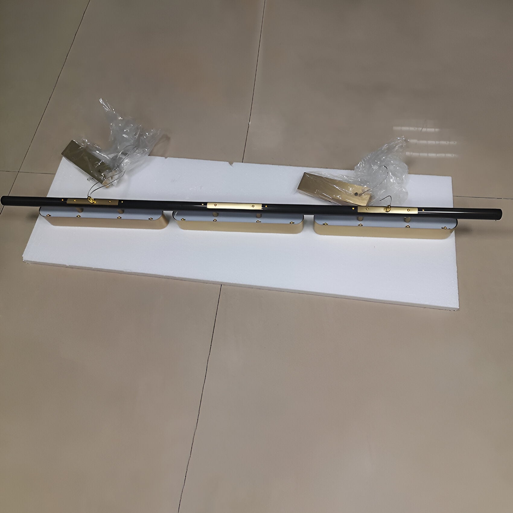 Evarin – Lampada a sospensione nordica in acciaio inox con luce a LED