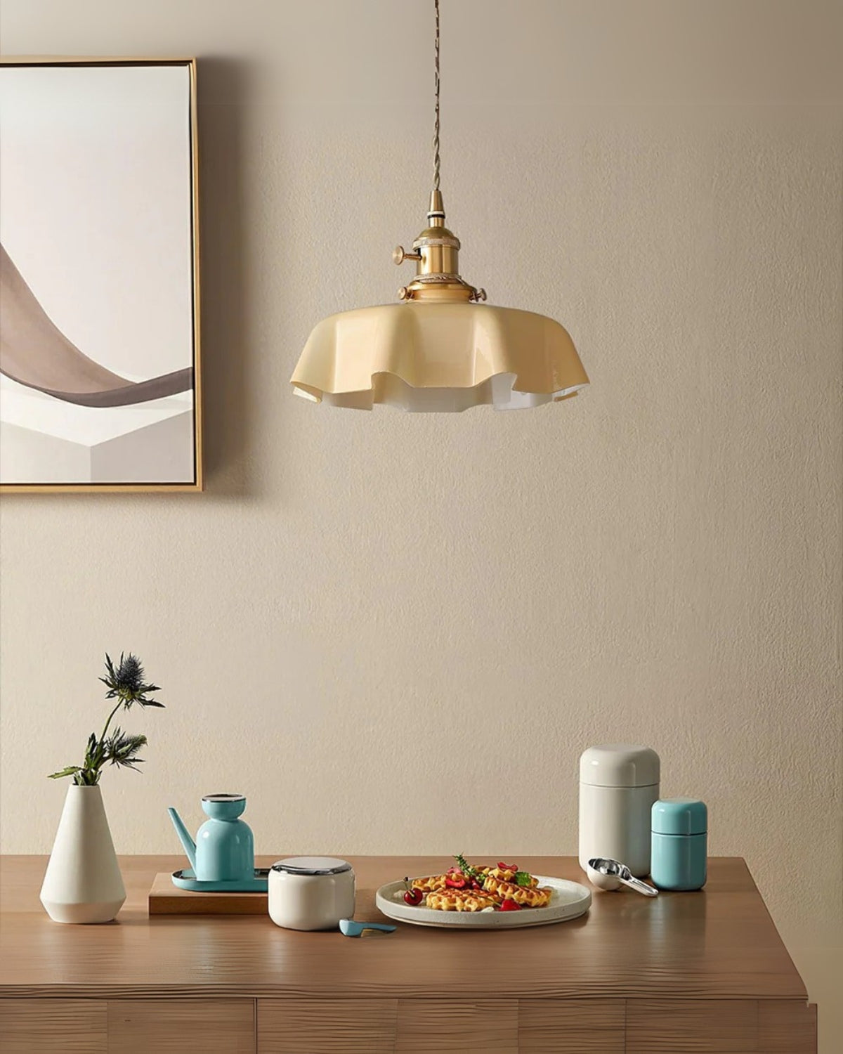 Velmira – Luz Moderna de Resplandor Encantador