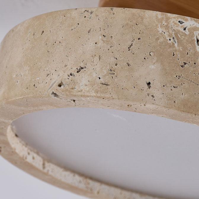 Travara - Travertine LED Ceiling Light