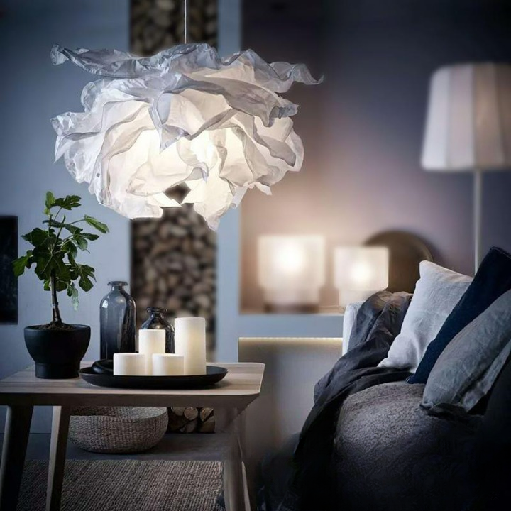 Lunairis - Nordic Paper Cloud Minimalist Pendant Light