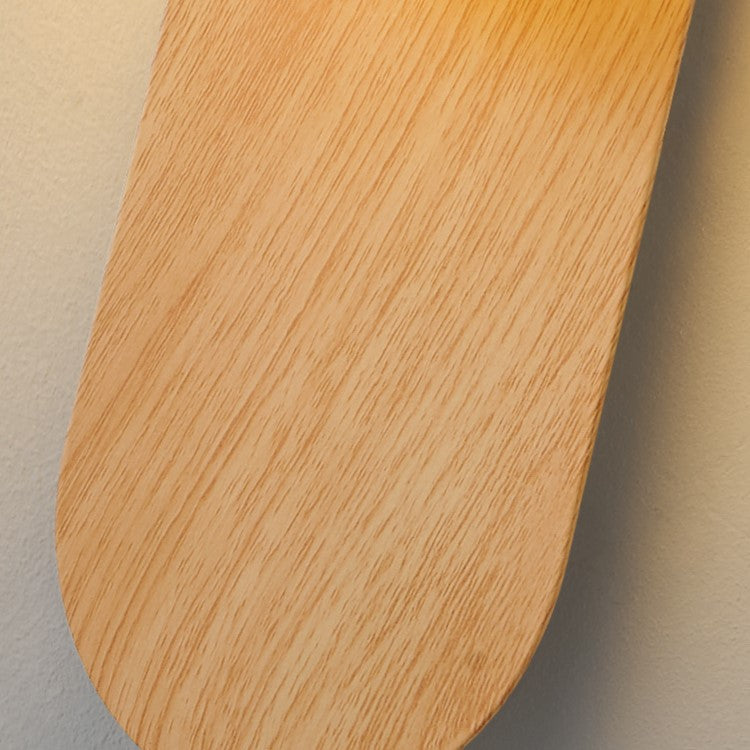 Veyrona – Applique murale en fer et bois minimaliste nordique avec éclairage LED