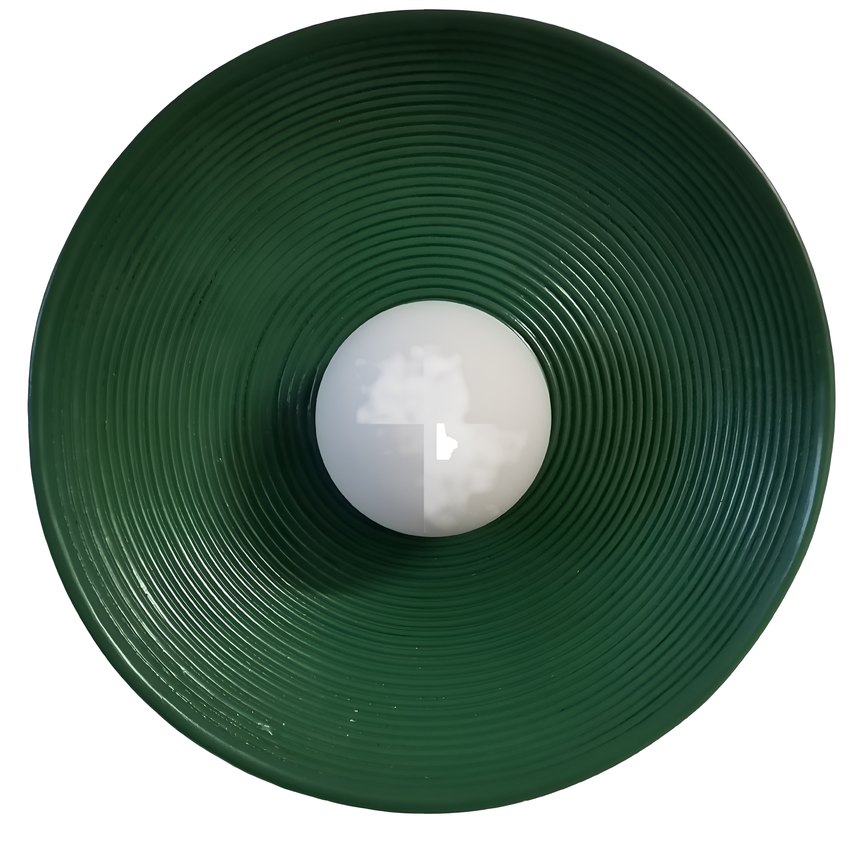 Resunoa – Applique murale ronde LED en résine style céramique rétro Japandi