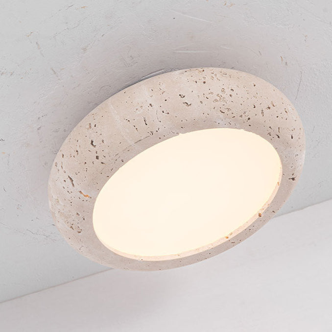 Travura – Retroloftlampe i Travertin
